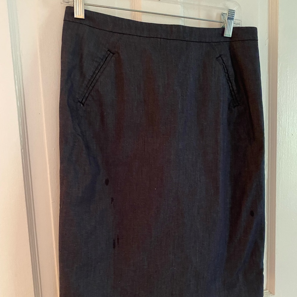 Blue Loft pencil skirt